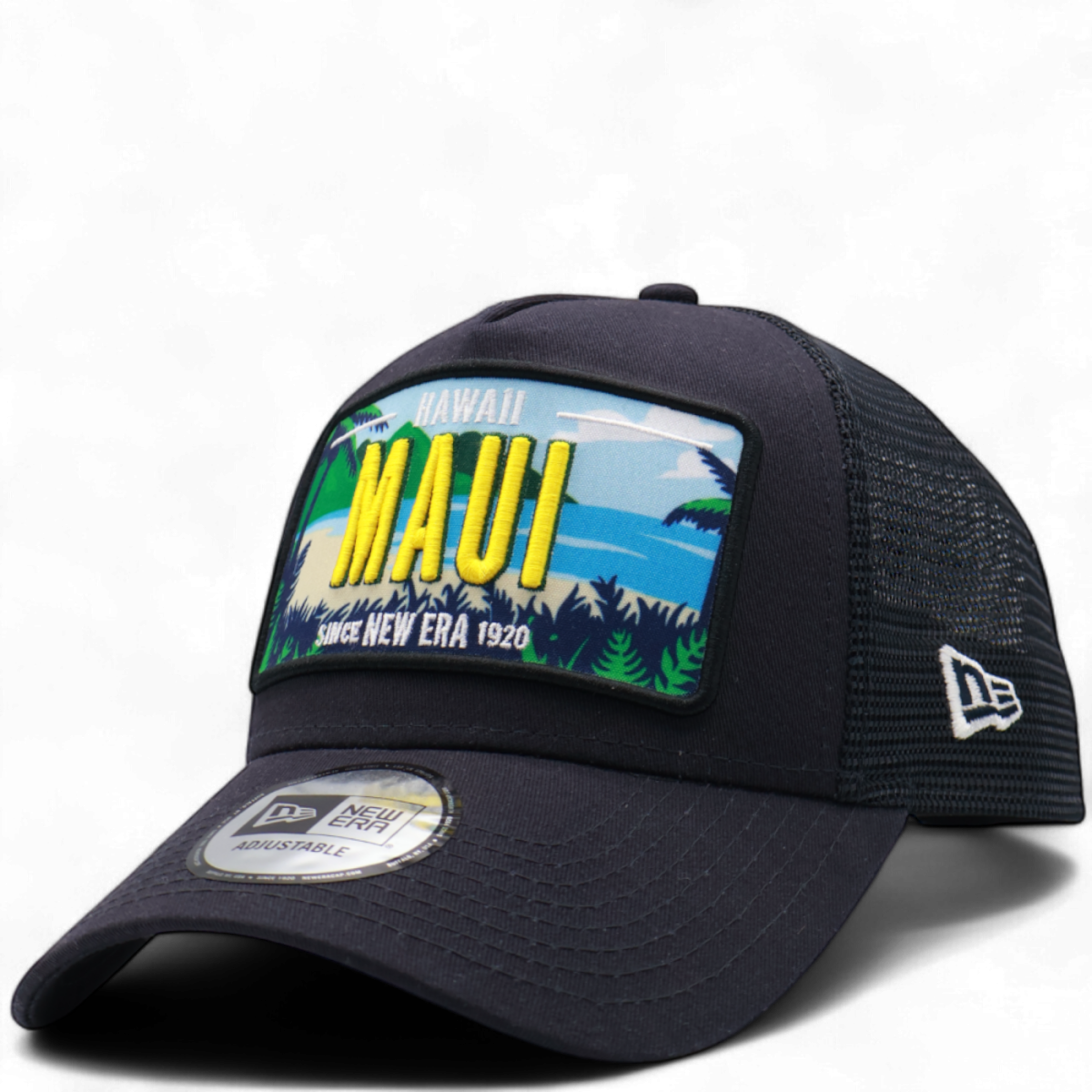 Gorra New Era Maui License Plate 9FORTY Negro