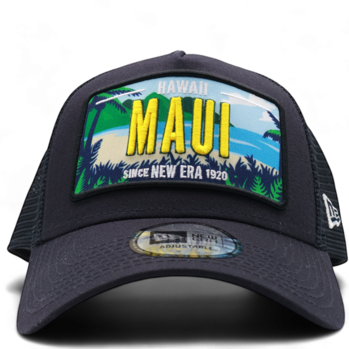 Gorra New Era Maui License Plate 9FORTY Negro 2