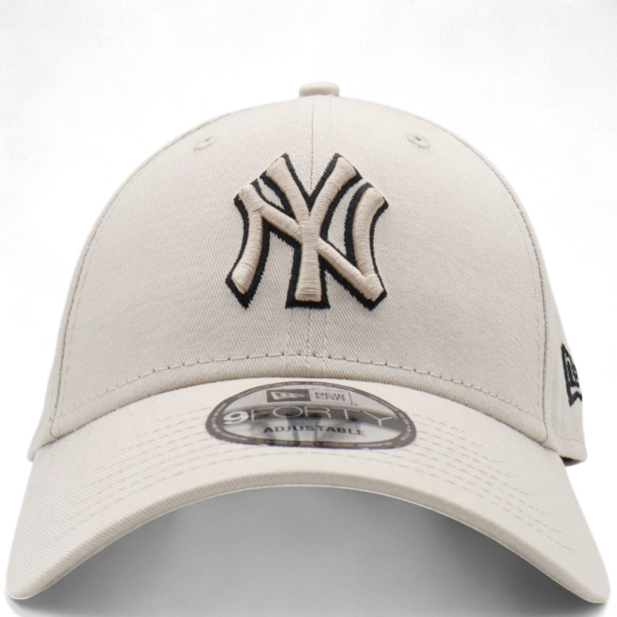 Gorra New Era Yankees Team Outline 9FORTY Beige 2
