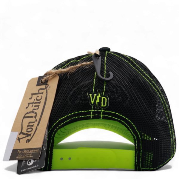 Gorra Von Dutch Curva Ajustable Hawai Negro
