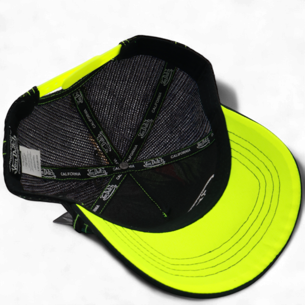 Gorra Von Dutch Curva Ajustable Hawai Negro