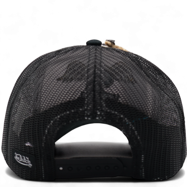 Gorra Von Dutch Curva Ajustable Eye Art Blanco