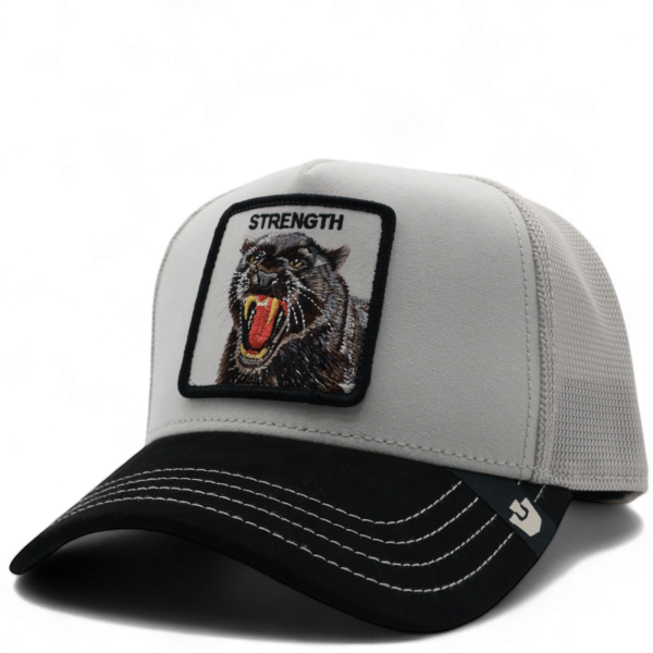 Gorra Goorin Bros Pantera Blanca y Negra Strength