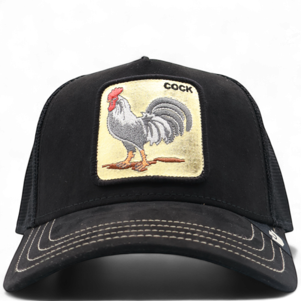 Gorra Goorin Bros Gallo Negra Cock Gold 2