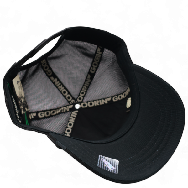 Gorra Goorin Bros Gallo Negra Cock Gold