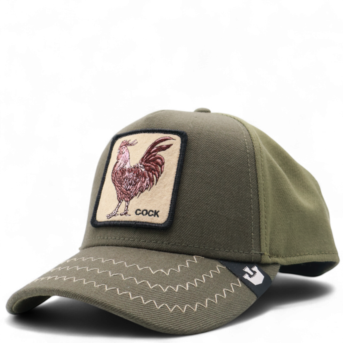 Gorra Goorin Bros Cock Field 100 Verde Oliva