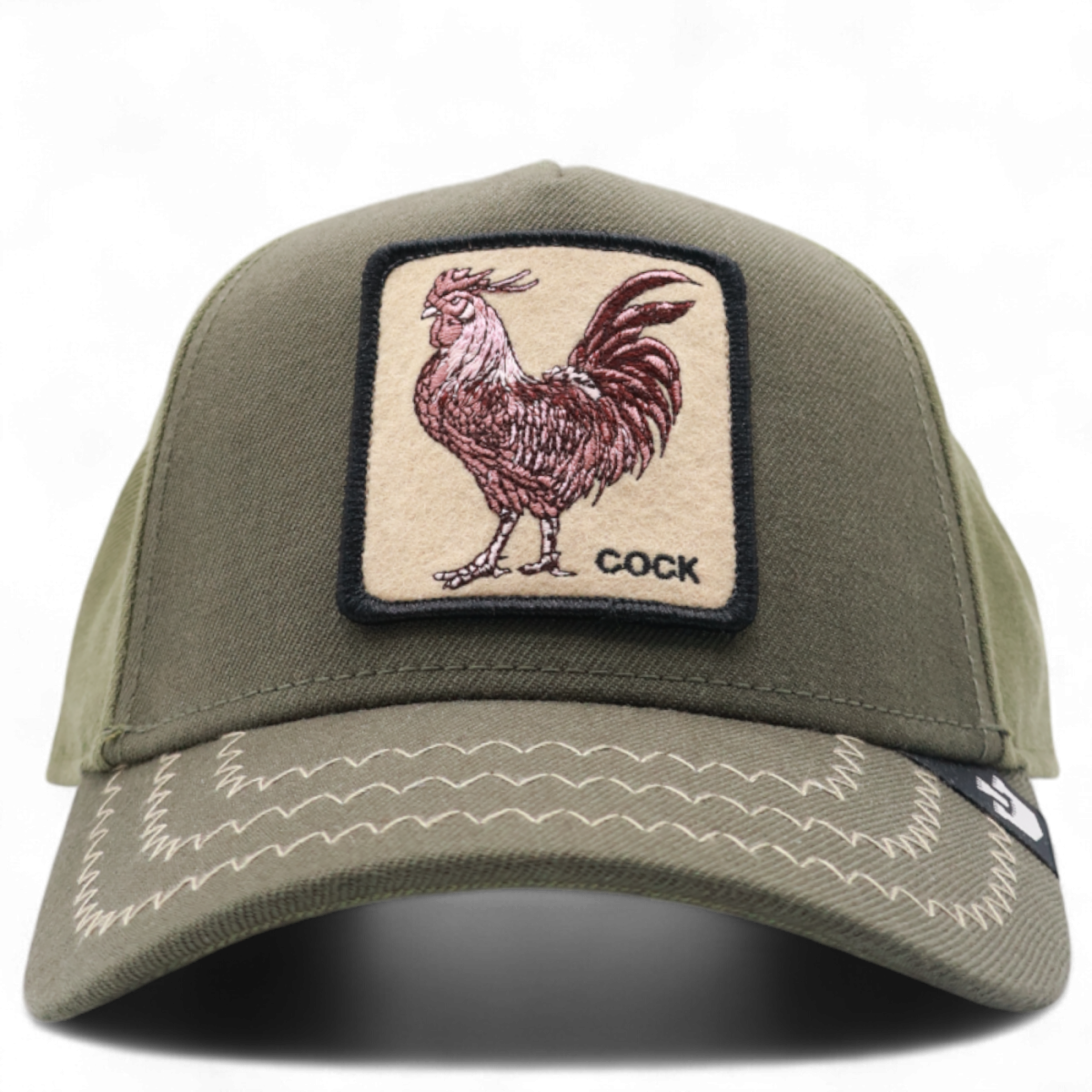 Gorra Goorin Bros Cock Field 100 Verde Oliva 2