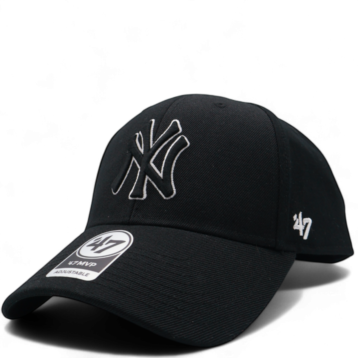 Gorra 47 New York Yankees Mvp Black/Black Adjustable