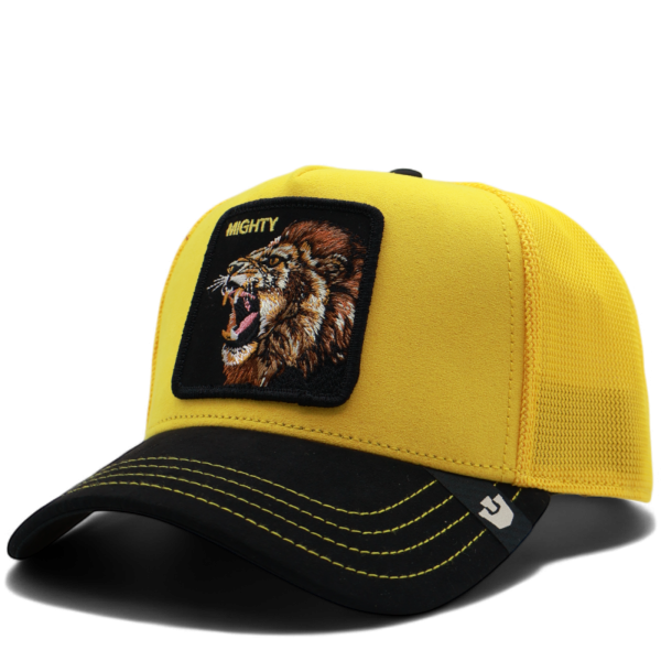 Gorra Goorin Bros León Mighty Amarilla y Negra