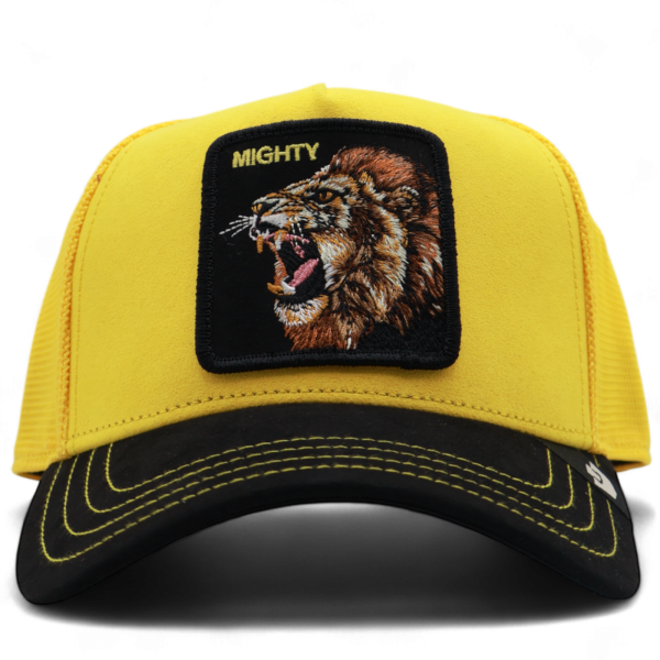 Gorra Goorin Bros León Mighty Amarilla y Negra