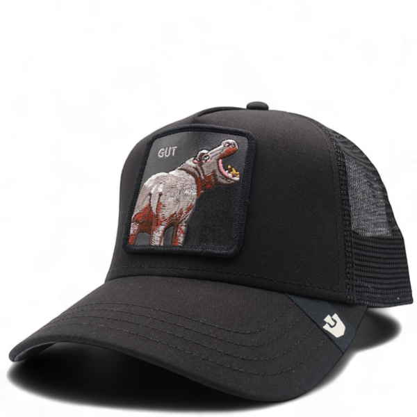 Gorra Goorin Bros Hipopótamo Negro Gut