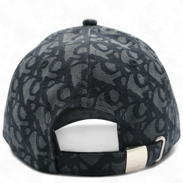 Gorra Calvin Klein Jacquard Logo CK Negro