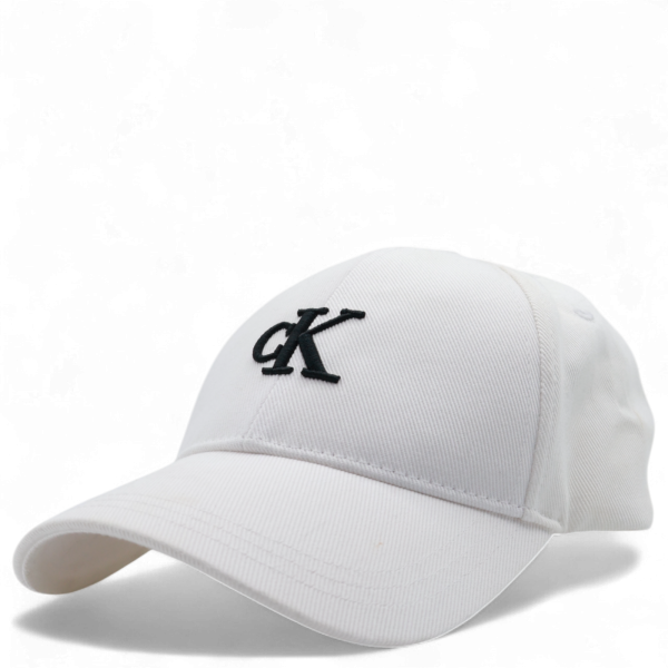Gorra Calvin Klein con Logo K big Blanco