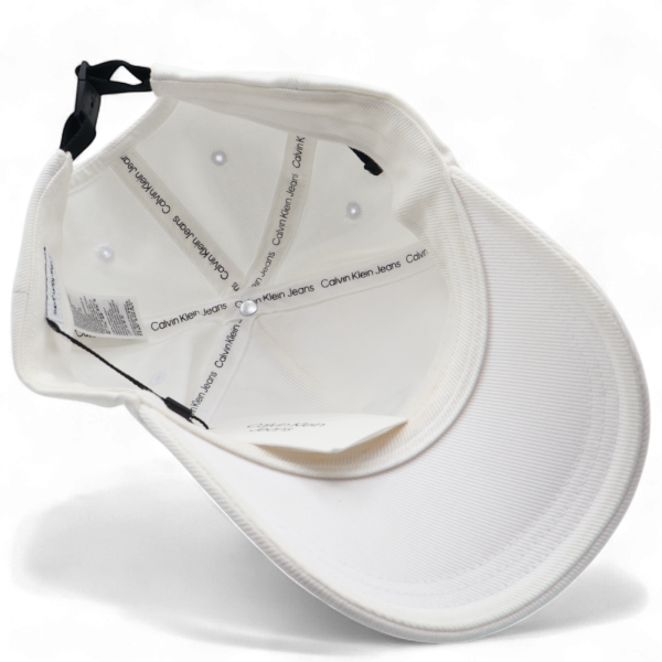 Gorra Calvin Klein con Logo K big Blanco