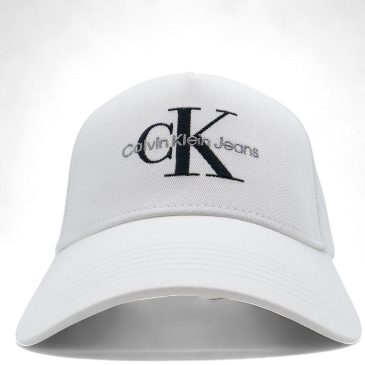 Gorra Calvin Klein Monologo Jeans Blanco 2