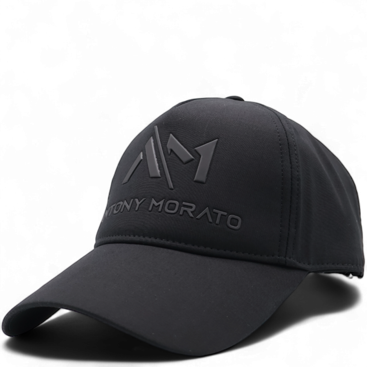 Gorra Antony Morato de Beisbol Algodon Logo AM Negro