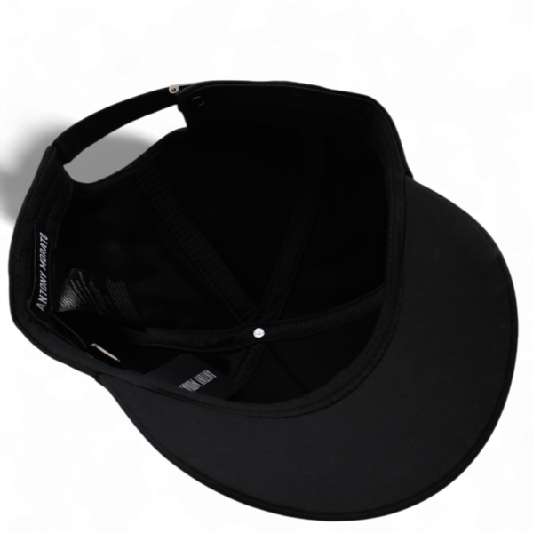 Gorra Antony Morato Hombre Negro | Logo AM Relieve