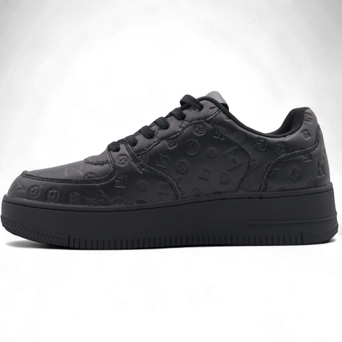 Zapatillas Gianni Kavanagh Logo Estampado Marcado Negro 2