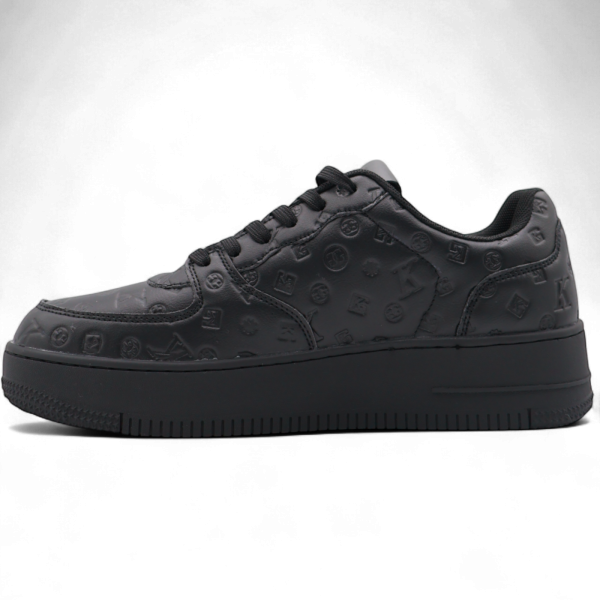 Zapatillas Gianni Kavanagh Logo Estampado Marcado Negro