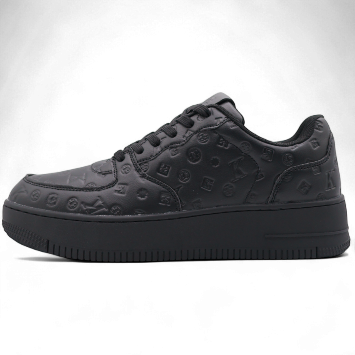 Zapatillas Gianni Kavanagh Logo Estampado Marcado Negro