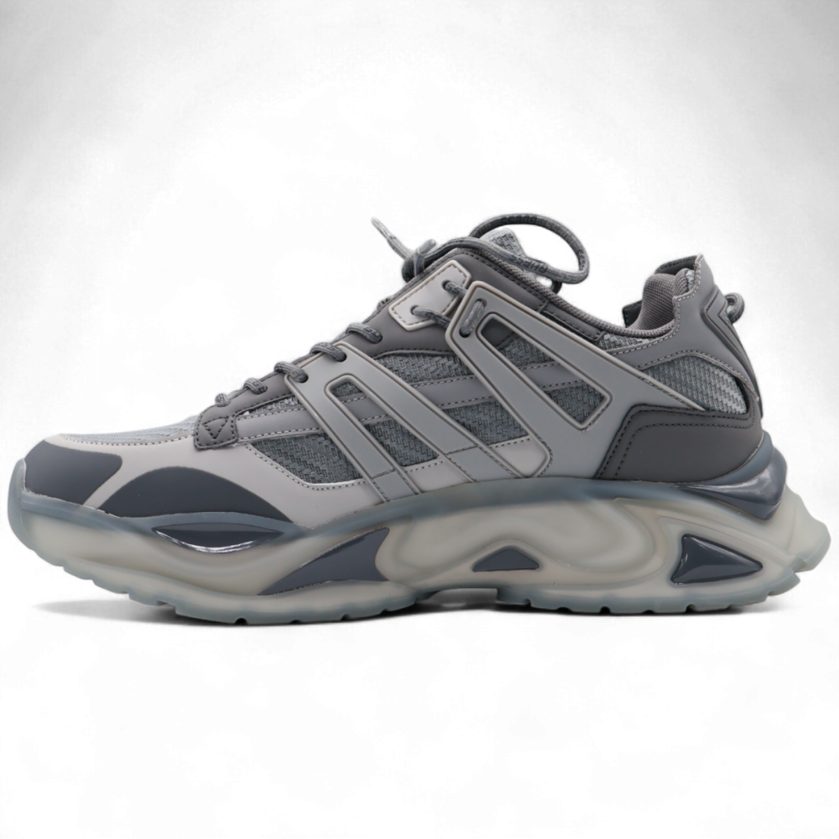 Zapatillas Guess Runer Belludo Gris 2