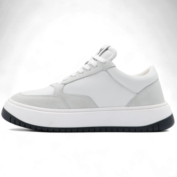 Zapatillas Antony Morato Skinny Blanco y Gris con logo Redondeado Antony Morato | Calzado  - Estilo urbano premium