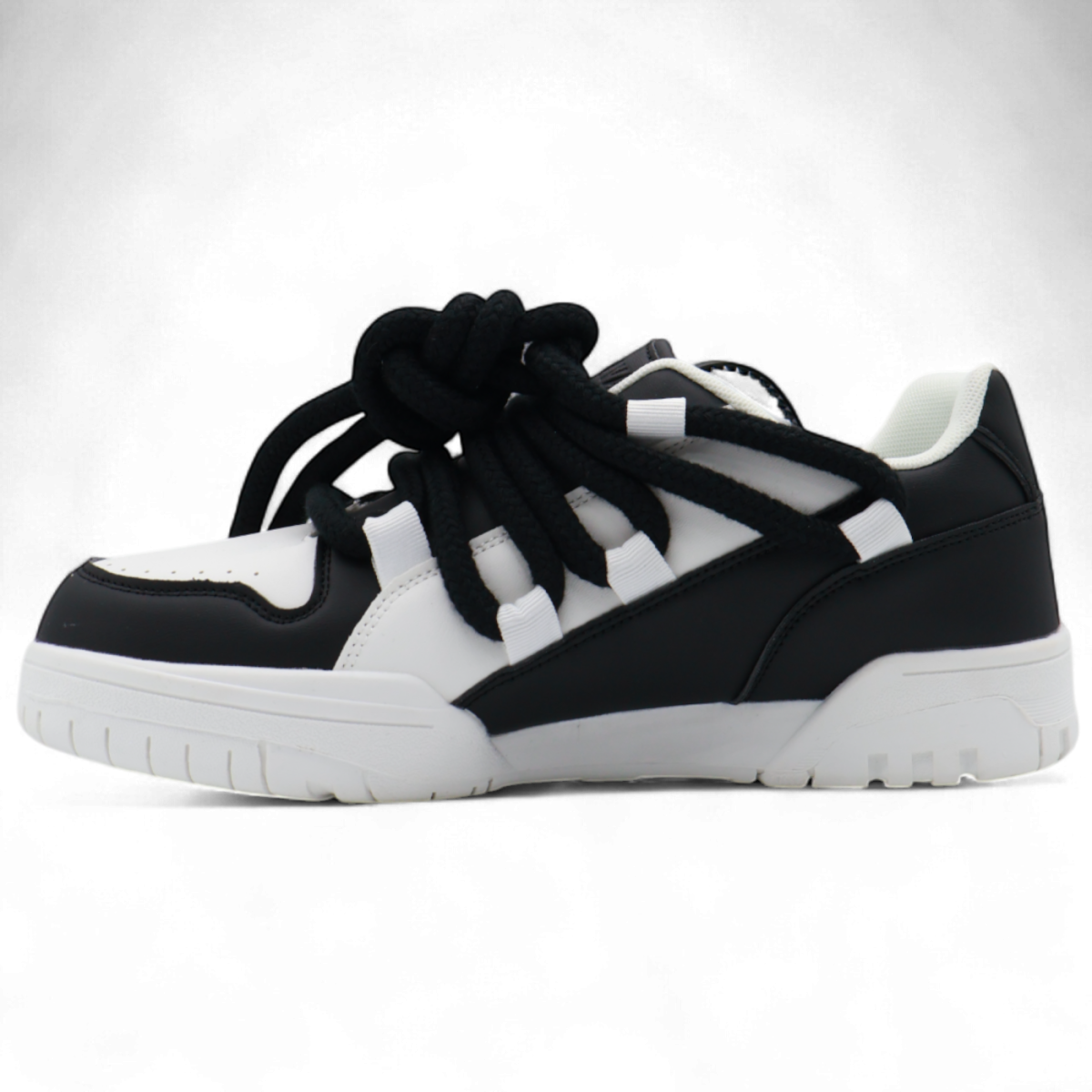 Zapatillas Gianni Kavanagh Chaos Cordon Grueso Negro 2