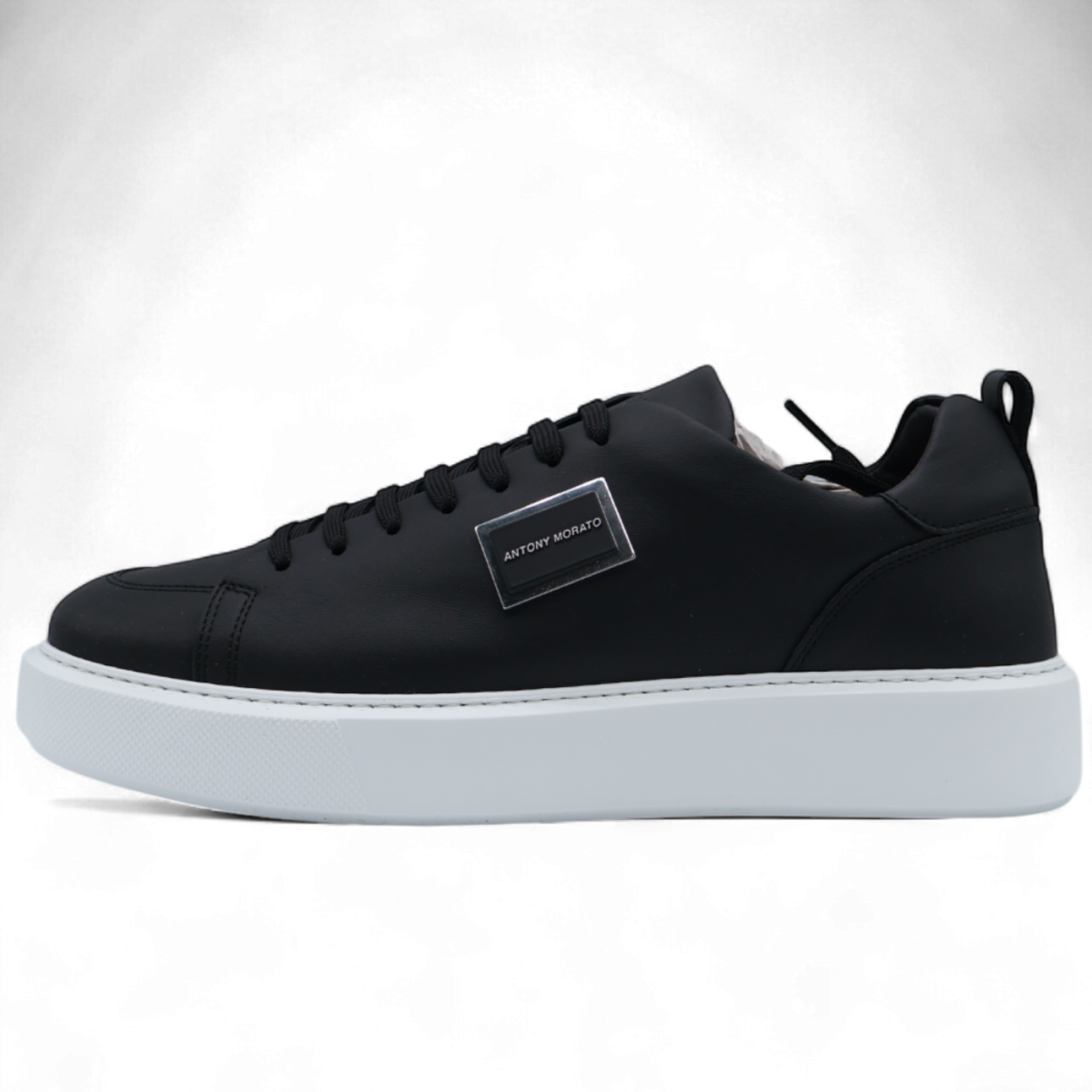 Zapatillas Antony Morato Piel Sintetica Sneaker de Hombre Negro