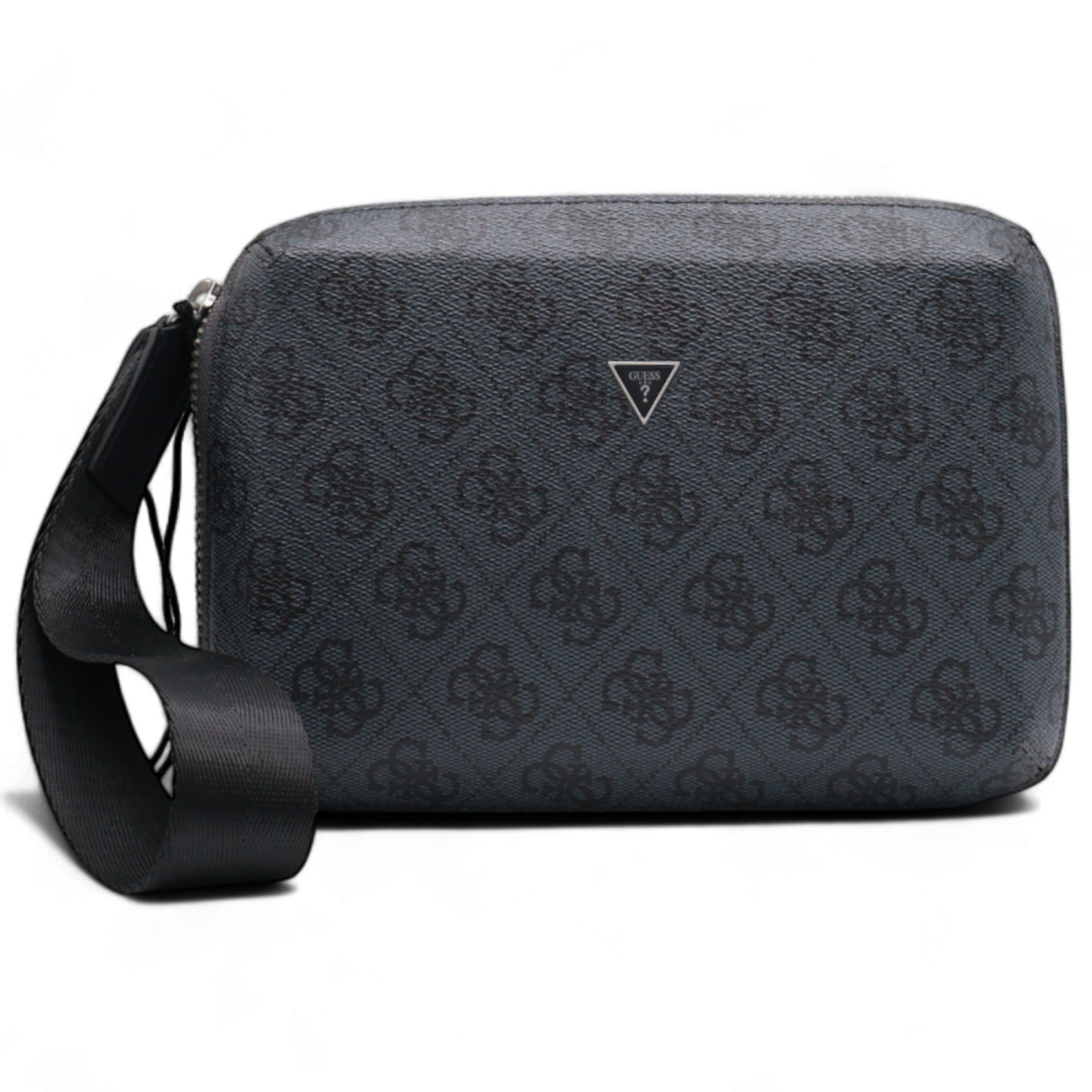Neceser Guess Moderno con Logo 4G Negro