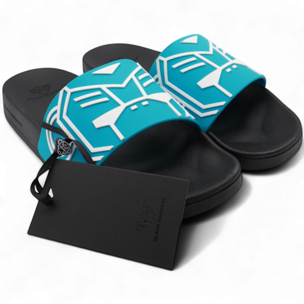 Chanclas Black Bananas Commander Slides Negro y Azul Black Bananas | Calzado  - Estilo urbano premium