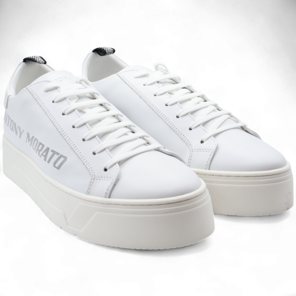 Zapatillas Antony Morato Briar Detalle Piel Blanco Antony Morato | Calzado  - Estilo urbano premium