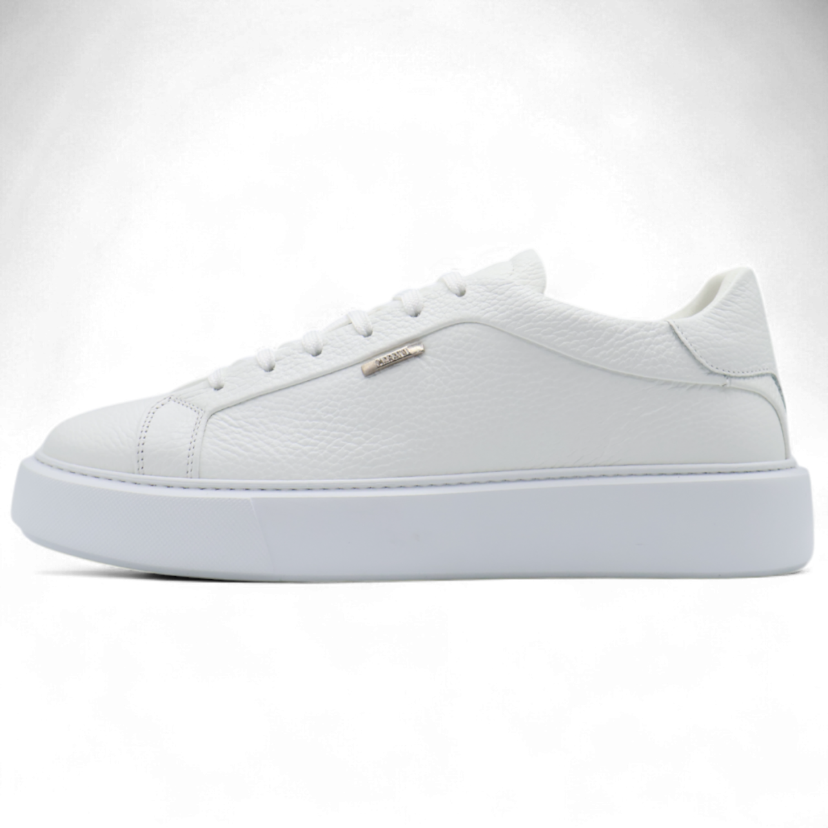 Zapatilla Antony Morato Artem de Cuero Blanco