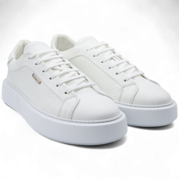 Zapatilla Antony Morato Artem de Cuero Blanco Antony Morato | Calzado  - Estilo urbano premium