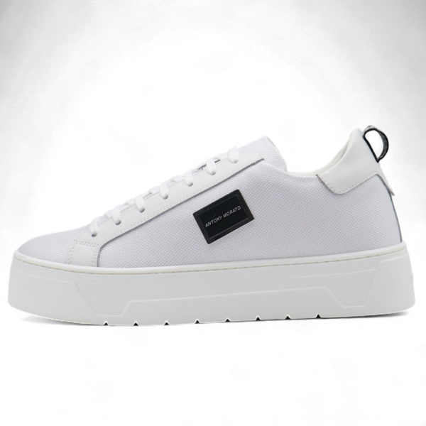 Zapatilla Antony Morato Nylon y Cuero Metal Bold Blanco Antony Morato | Calzado  - Estilo urbano premium