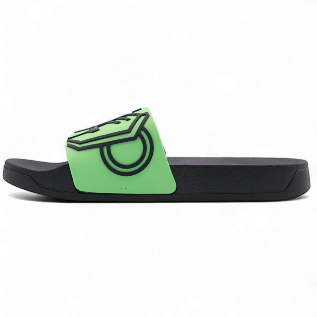 Chanclas Black Bananas Commander Slides Negro y Verde 2
