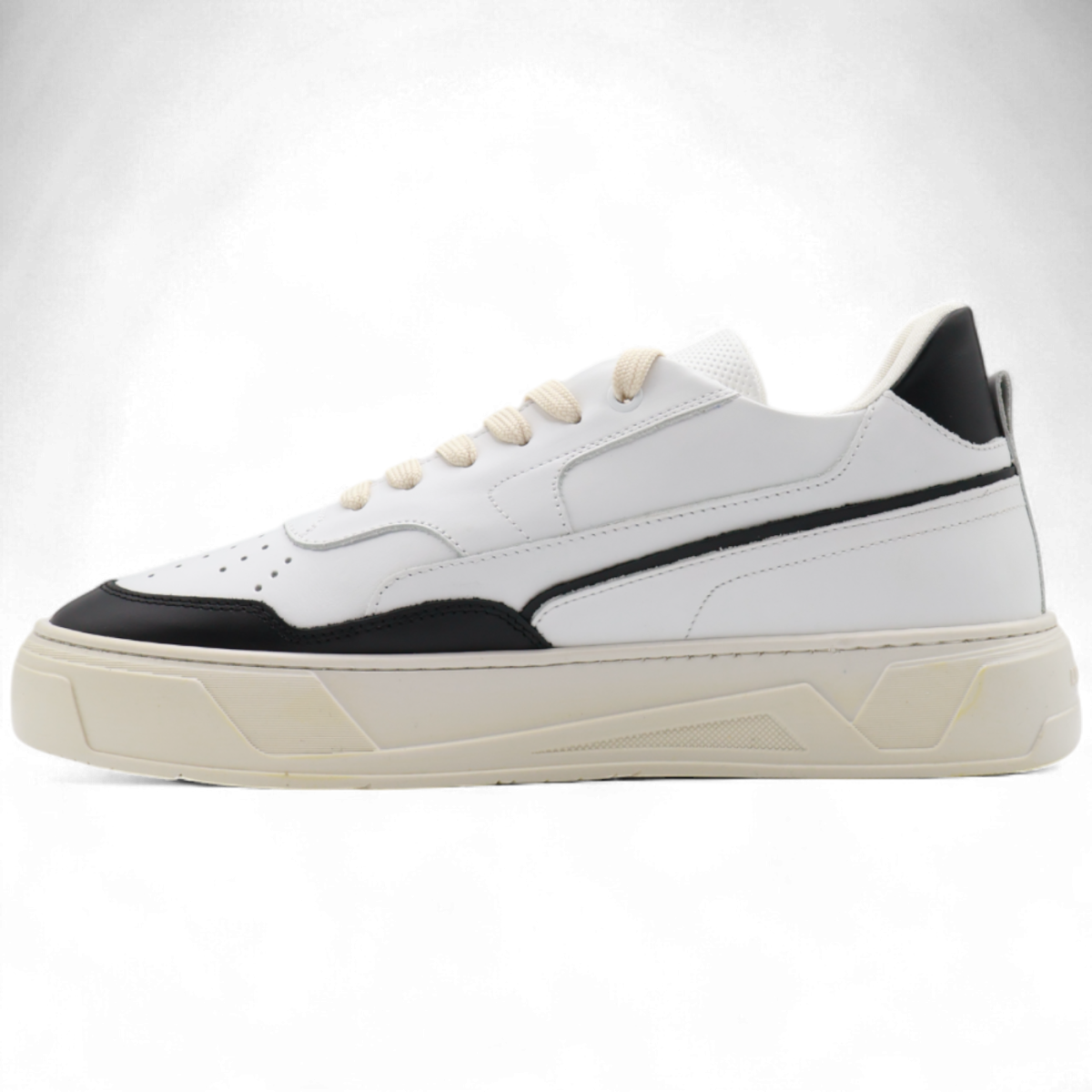 Zapatillas Antony Morato Atemporal Detalle Piel Negro 2