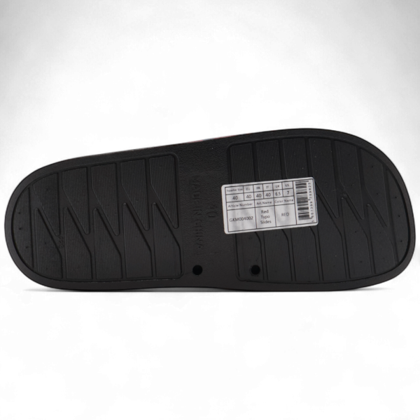 Chanclas Gianni Kavanagh Typo Rojo