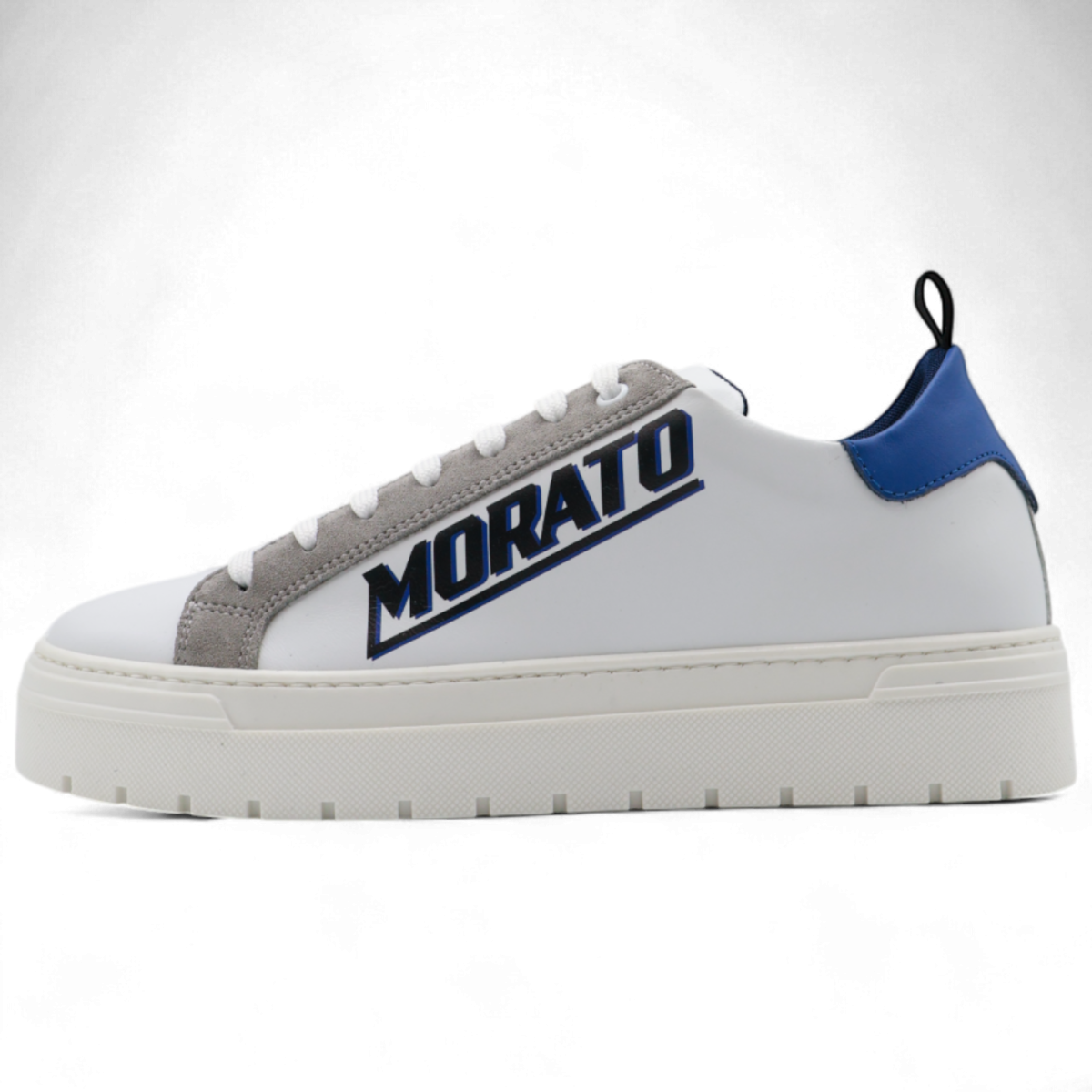 Zapatillas Antony Morato Detalle Piel Blanco y Marino