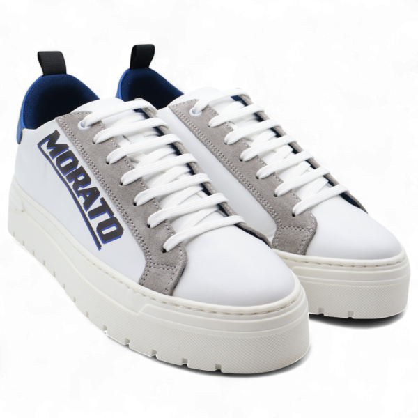 Zapatillas Antony Morato Detalle Piel Blanco y Marino Antony Morato | Calzado  - Estilo urbano premium
