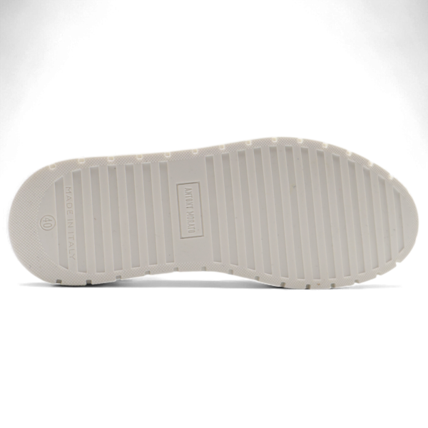 Zapatillas Antony Morato Detalle Piel Blanco y Marino