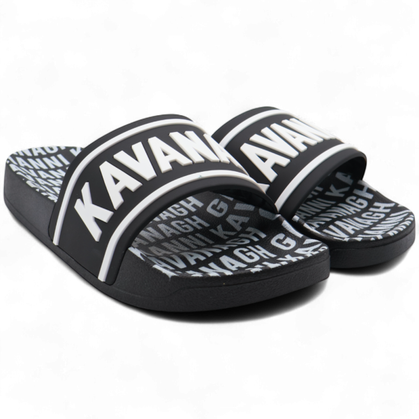 Chanclas Gianni Kavanagh 2.0 Logo Negro y Blanco