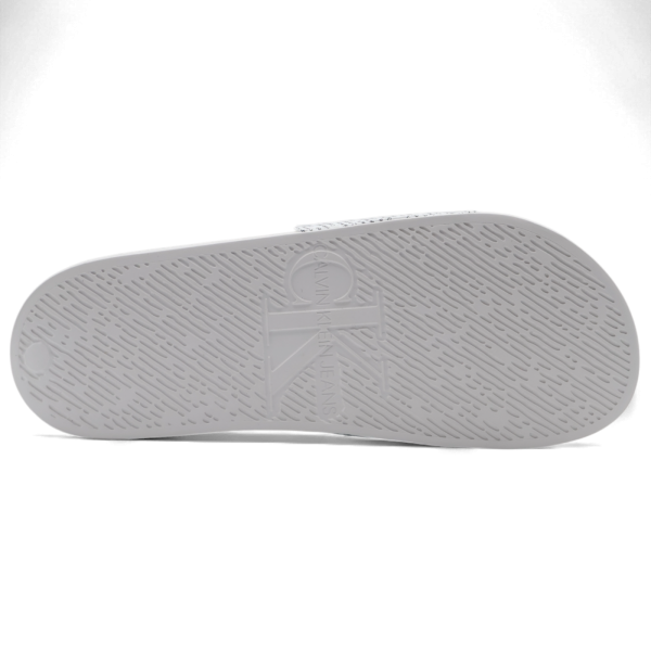 Chanclas Calvin Klein con Logo EStampado Blanco Calvin Klein | Ropa de baño  - Estilo urbano premium