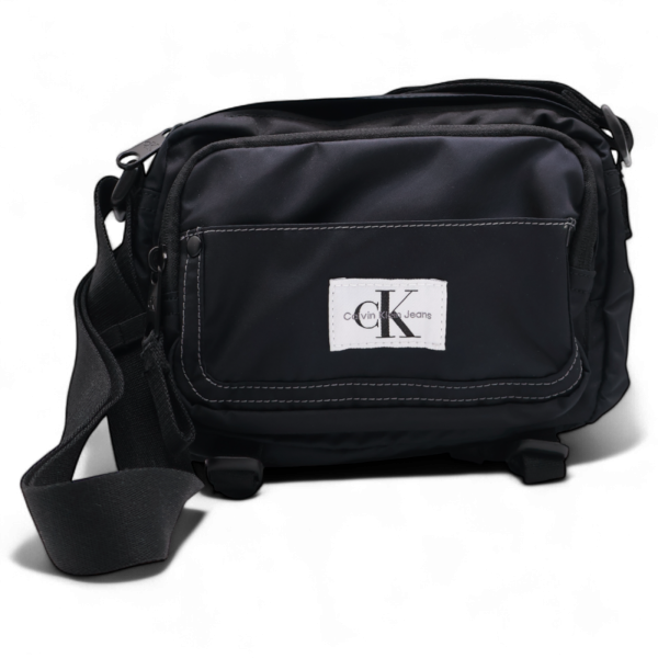 Bandolera Calvin Klein Poliester Reciclado Negro