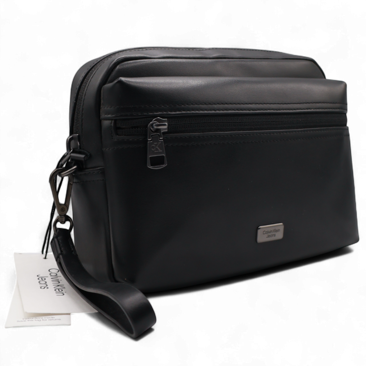 Neceser Calvin Klein Jeans Plaque Pouch Negro 2