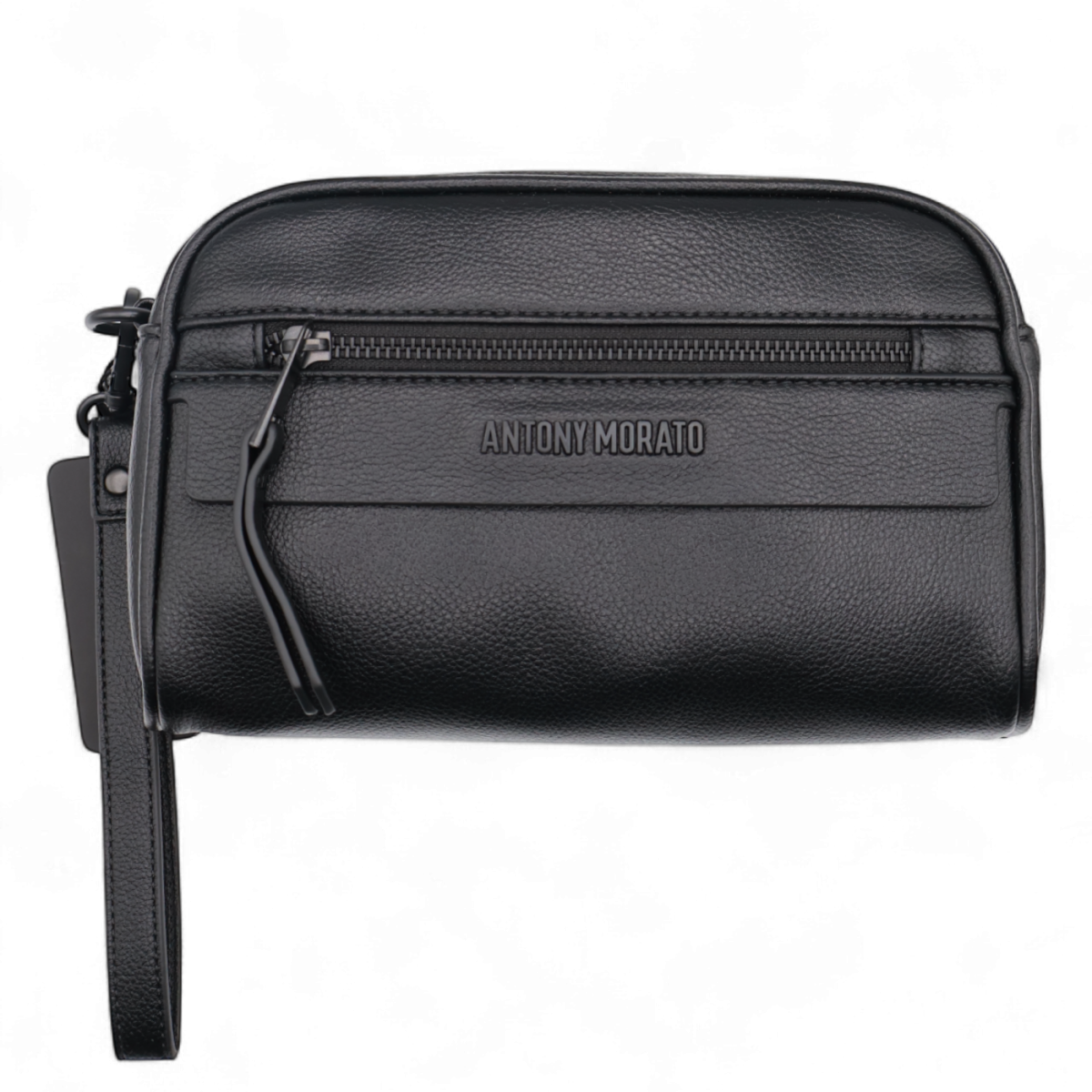 Bolso Antony Morato de Mano Piel Texturizada Hombre Negro