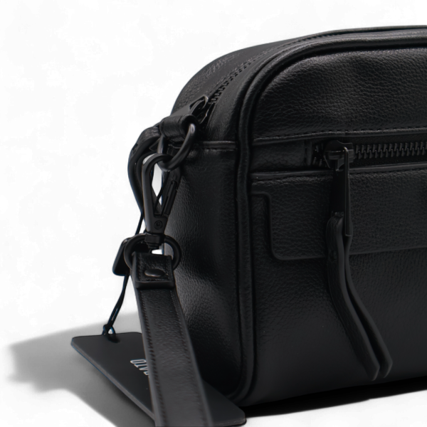 Bolso de Mano Antony Morato Piel Texturizada Negro – Hombre