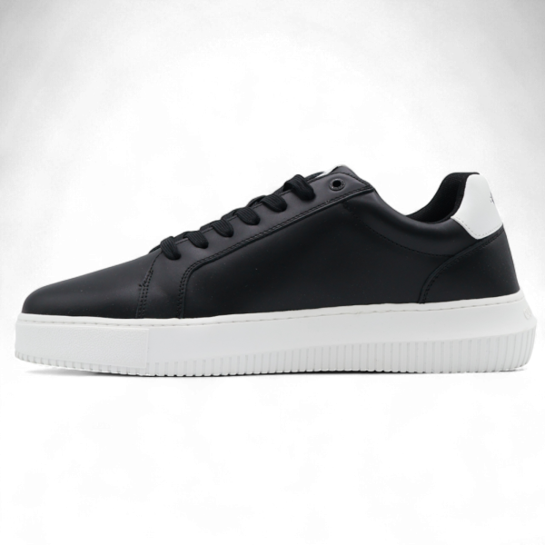 Zapatillas Calvin Klein Jeans de Piel Negro Calvin Klein | Calzado  - Estilo urbano premium