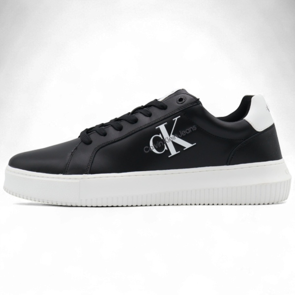 Zapatillas Calvin Klein Jeans de Piel Negro Calvin Klein | Calzado  - Estilo urbano premium