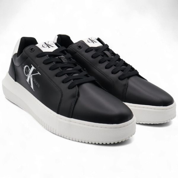 Zapatillas Calvin Klein Jeans de Piel Negro Calvin Klein | Calzado  - Estilo urbano premium