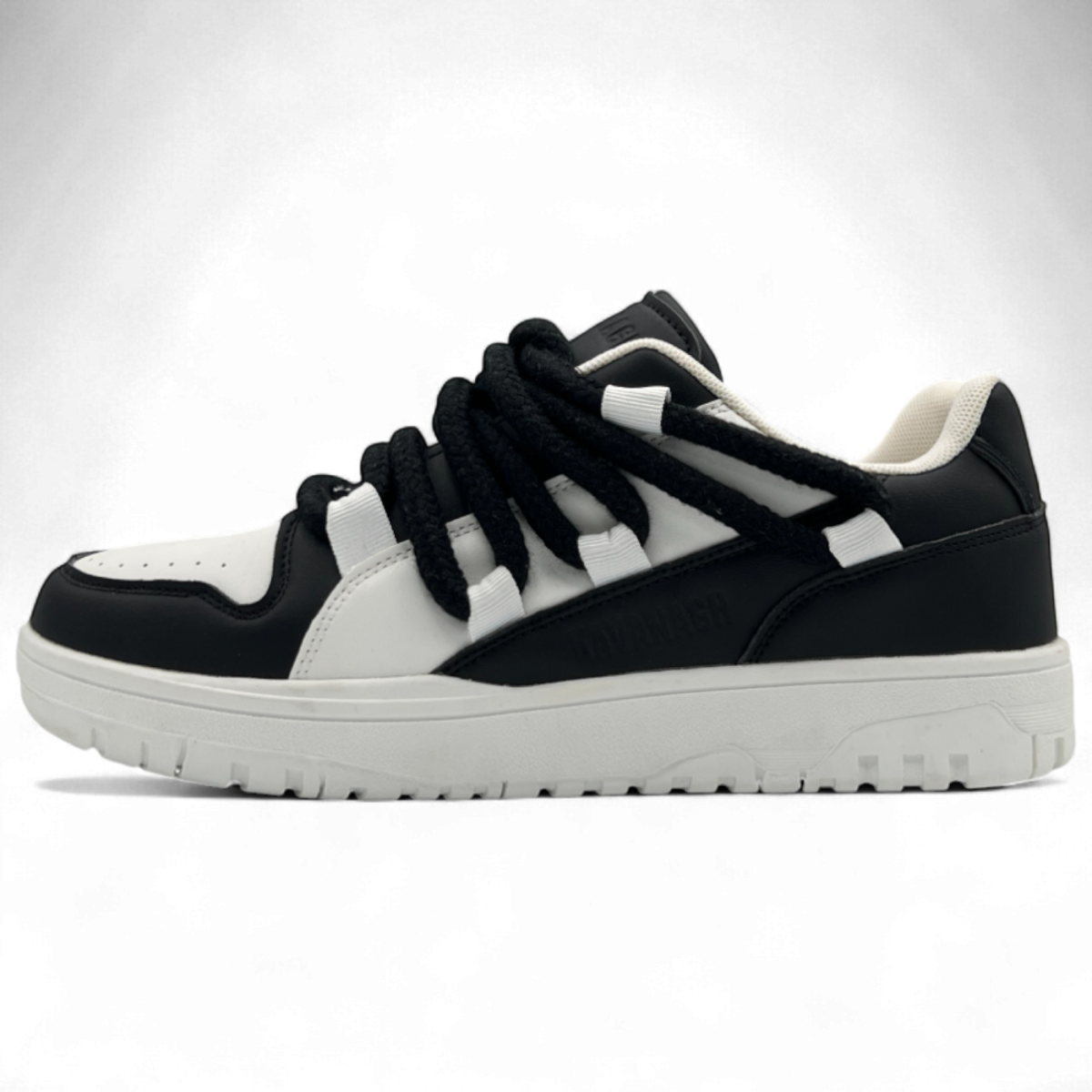 Zapatillas Gianni Kavanagh Chaos Cordon Grueso Negro